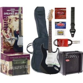 Электрогитара с усилителем в комплекте Stagg ESURF 250 BK UK, фото 